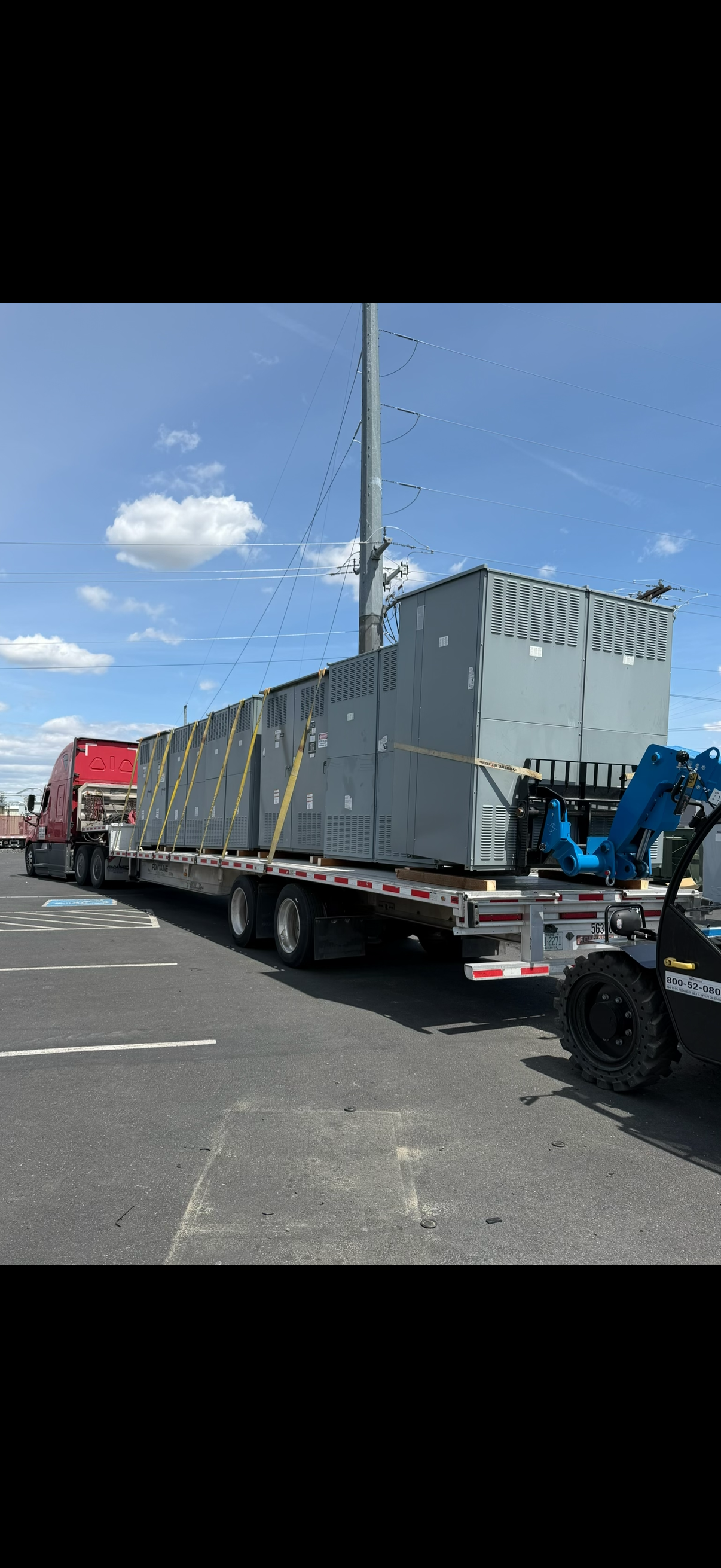 Owner-supplied substation equipment available for buyer review